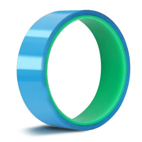 Tubeless Bike Rim Tape For 700C Rims Wide 21 To 35 Mm 10 M Roll Dual Color Blue Exterior Green Interior Strong Adhesion MTB And Road Compatible Rim Protector Strip For Secure Tubeless Setup
