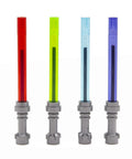 LEGO Star Wars Lightsaber Gel Pen Set 4 Pack Collectible Gel Pens For Dope Fans And Collectors with colorful lightsaber designs