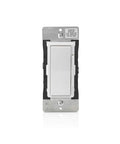 Front view of Decora Smart WiFi 600W Dimmer Switch for LED and incandescent lights works with Alexa, no hub needed, easy setup.