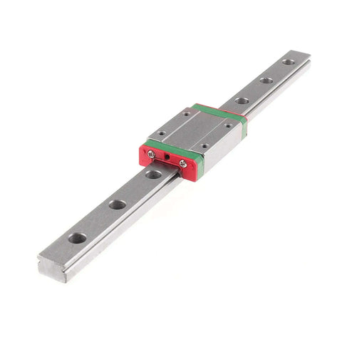 Get Your Build On Point With This High Precision MGN15H Linear Guide Rail Kit Featuring 100mm To 1000mm Slide Options For Smooth Low Friction Motion And Zero Maintenance Needed. MGN15H linear guide rail kit with aluminum carriage on steel rail