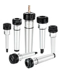 Heavy Duty ER Extension Rod With Morse Taper Adapter For MT Series Collet Chucks, precision ground tool holders for MT2, MT5, ER11, ER40.