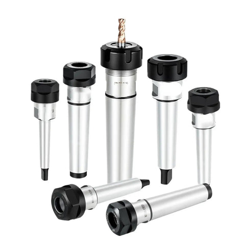 Heavy Duty ER Extension Rod With Morse Taper Adapter For MT Series Collet Chucks, precision ground tool holders for MT2, MT5, ER11, ER40.