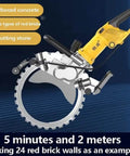 Heavy Duty Electric Brushless Circular Saw Bad Boy Workhorse With 5000 Watts, showcasing 400mm cutting blade for reinforced concrete.