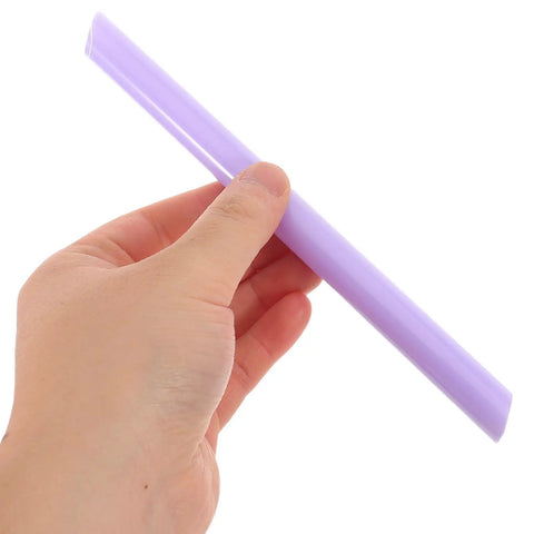 Fabric Loop Turner Tool For DIY Sewing And Hand Knitting With Plastic And Metal Threading Rods No Fuss Tube Turning For Apron Ties Garment Edges Straps And All Fabric Types, purple plastic rod