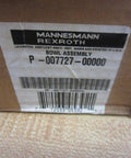 Mannesmann Rexroth box label for Bowl Assembly P-007727-00000, industrial machinery replacement part, OEM grade fit