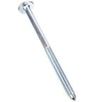 Ace Quality Long Replacement Screws For Sturdy Bed Frame Daybed And Folding Gateleg Table Furniture Hardware Pack Of Eight close-up of zinc plated steel screw