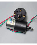 Badass DC 3V To 6V Super Slow Speed 310 Planetary Gear Motor with copper wires and metal casing for DIY robots.