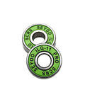 8Pcs 608-2RS Skateboard Bearings With Green Covers Ultimate ILQ-11 Standard for Roller Skates and Inline Skates, green shielded bearings.