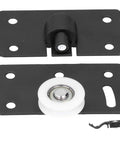 Sliding Door Wheel With Gasket For Wardrobe Cabinet Closet Furniture Grooved Track Wheel Concave Wheel Sliding Pulley Durable CRS Material