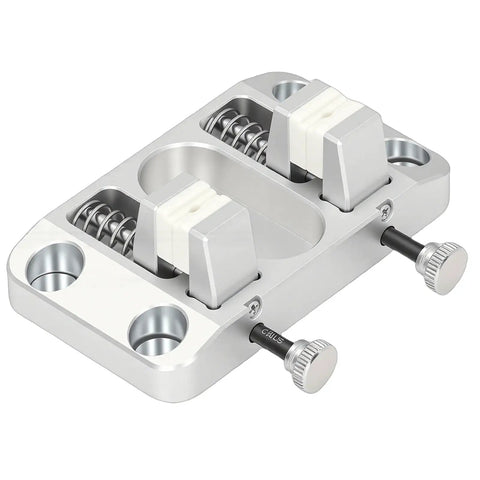 Heavy Duty Soldering Station Wire Clamp Made From 6061 Aluminum Welding Vice with ceramic jaws for precise PCB clamping