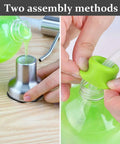 Brushed Nickel Sink Soap Dispenser Kit With 39 Inch Extension Tube Kit That Connects Directly To Your Soap Bottle No More Refills