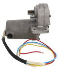 Rugged Replacement Motor And Gearbox For Sdt 1215 Pipe Threading Machine with connecting wires and mounting base.