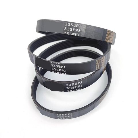 Treadmill Drive Belt 335EPJ 6-Rib Channel Replacement Belt For Power And Smooth Motion Running Machines, industrial-grade rubber