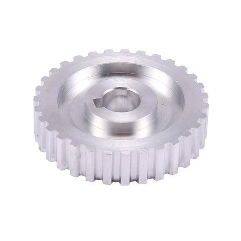 Heavy Duty Aluminum Synchronous Pulley Pair For Motor Belt Drives Mini Lathe Tooling 8mm bore precision machined gear.