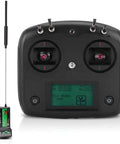 FPV RC Transmitter Beefed Up With Touch Screen And 2.4Ghz Link For Quadcopter Racing Mode 2 Includes FS-IA6B Receiver