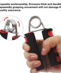 Hand Grip Strengthener Two Pack With Soft Foam Handles for Wrist Forearm and Finger Workout Portable Exercise Tool For Athletes