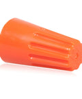 Orange Electrical Wire Connector Screw Terminal Kit 500 Pack Cone Shaped No Fuss Twist On UL Listed RoHS Compliant Great For Home Lighting Projects Accommodates Up To Four 16 AWG Wires And One 20 AWG