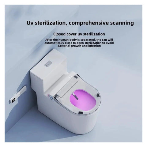 Game Changing Smart Toilet Seat Cover With Auto Flipping Lid And Constant Temperature Heating Multi Function Bidet Universal Fit with UV sterilization features.