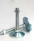 Heavy Duty Adjustable Leveling Feet For Equipment Four Pack Built To Last Easy To Install Height Adjustable To Level Machines On Uneven Floors Reduces Wobble And Vibration Freely Adjustable Nut And Secure Buckle Swivel Levelers For Precise Height And. metal leveling feet with threaded bolts and lock nuts