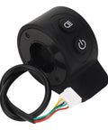 Electric Scooter Thumb Throttle Wireless Ready Compatible Accelerator Switch With Ultra Sensitive Speed Control And Textured Grip ABS Replacement Part For Adults To Amp Up Your Ride With Smooth Acceleration And Safer Handling.