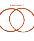 Two Belt Set Replacement For Singer Sewing Machines Compatible With Models 15 88 15 90 27 66 Series 99 Series 127 128 185CL 192 206K 223 306 327 328 329 Durable Heavy Duty High Performance, 2 orange neoprene belts