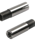 Five-Piece 1/4 to 1/8 Inch Collet Chuck Driver Adapters For CNC Engraving Machines ER Collet Conversion Kit, close-up view