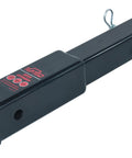 12 Inch Trailer Hitch Extender for 2 Inch Receivers, Gives You Extra Clearance Between Bumper And Rack, 3500 Pound Weight Capacity, Includes Five Eighth Inch Hitch Pin And Clip, Heavy Duty Steel