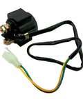 6 Pin AC CDI Box With Ignition Coil 2x A7TC Spark Plugs 4 Pin Voltage Regulator Rectifier Solenoid Relay, black, for scooters and bikes.