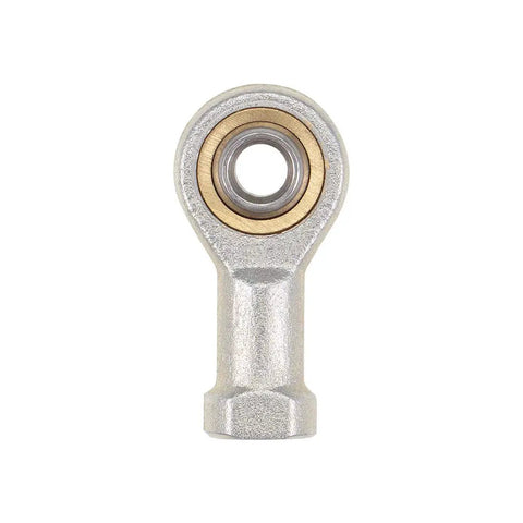6mm Rod End Bearing With M6x1.0 Left Hand Thread, Female Ball Joint, 4 Pack For Machinery And Automation, Spherical Joint In Carbon Steel Housing, Built Tough For Hydraulic Cylinders.