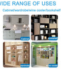 Heavy Duty 30 Pack Locking Cabinet Shelf Pins Deliver Dead Sure Hold And Zero Hang Ups On 6 Millimeter Holes in varied furniture designs.