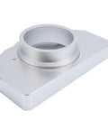 Durable Aluminum Racing Wheel Stand With Seat Rail Support For Precise Control And Stable Installation Silver Component