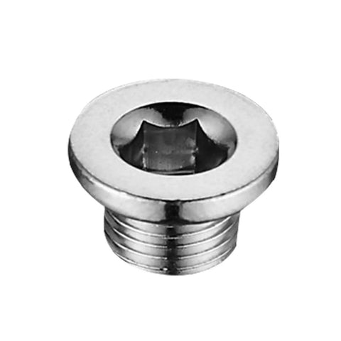 Single silver bolt from Rear Derailleur Hanger M8 Chainring Mounting Fasteners Dropout Pack Of 2 Nuts And Bolts