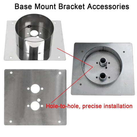 Heavy Duty Diesel Heater Turret Mounting Plate For Air Top 2000 Series And Airtronic D2 D4 showing mounting plates