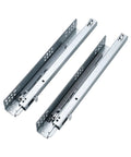 Thickened Hidden Rail Drawer Slides With Mute Buffer And Spring Rebound Bottom, 2 Pack For 14 Inch Drawers, Smooth Quiet Operation, Easy Install