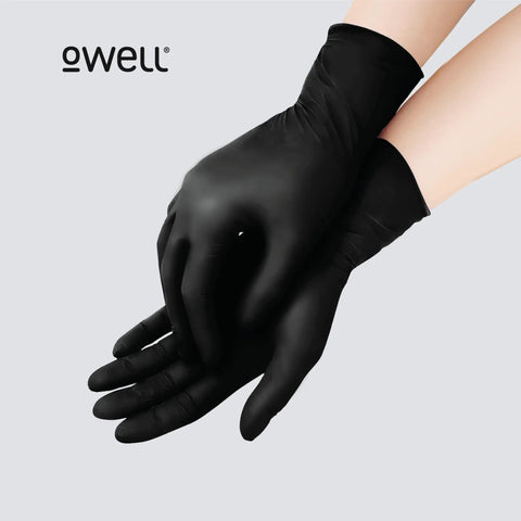 Black Nitrile Disposable Gloves X Small 100 Count, 4 Mil, Powder Free, Latex Free, FDA Food Safe Certified For Food Prep And Kitchen Use.