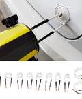 Top Shelf Induction Heater Coil Kit Including 10 Pcs Brass Core Rods And A Solid Storage Box used for rust removal with coils and device.