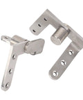 Heavy Duty Stainless Steel Door Pivot Hinges With 270 Degree Rotation For Cabinets Cafe Doors And More Built Tough For Smooth Access Wide Swing