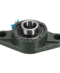 2 Pack UCFL204 Pillow Block Bearings 20mm Bore Self Aligning With Solid Cast Iron Housing And Chrome Steel Bearings