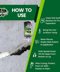 How to use Top Shelf Gaps And Cracks Filler Foam Heavyweight Polyurethane Expanding Sealant for insulating gaps.