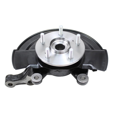 Front Left Steering Knuckle And Wheel Bearing Hub Assembly For Honda CRV 2007 2009 2.4L L4 Direct Fit Replacement Replaces Part Numbers 51216 SWA A00 45255 STK A00 44600 SJK J00 44600 STK A10