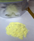 Oil Treated Sulfur Powder 95 Percent S95N For Soil pH Balance Garden Care And Rubber Vulcanizing Low Dust Non Hazardous Handling Go-To Choice For Garden Pros And Home Growers 1kg Pack, yellow powder on white surface