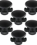 Six Pack Reservoir Tank Valve Gasket Set Blue Washer Replacement For Water Flosser Models WP900 WP112 WP250 WP300 Ultra Nano Traveler And H2o Compatible black silicone gaskets, six pieces