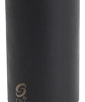 Industrial Grade 3/4 Inch Drive 27Mm Deep Impact Socket Real Cr Mo Steel 6 Point Flat Fit Grease Monkey Approved with a black finish.