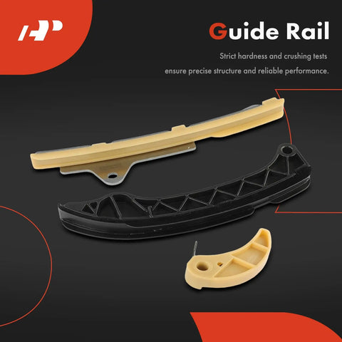 Three guide rails for 12 Piece Engine Timing Chain Kit With Sprocket Tensioner And Guide For Toyota Corolla 2009 2019
