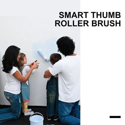 Hassle Free Mini Wall Paint Roller With Dense Wool Cover For Seamless Door And Baseboard Trim Projects Quick Setup Do It Yourself House Painting Supplies Delivers A Flawless Finish Every Single Time used by family.