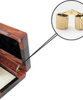 Concealed Barrel Hinges Copper 8mm to 18mm for Cabinets and Furniture in compact installation view