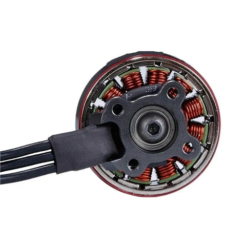Beefy High Power Brushless Drone Motors 1300KV And 1800KV For 2-6S RC FPV Racing Drones internal view with winding details