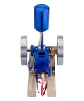 Water Cooled Hit And Miss Engine Model For Teens 14 Plus A Vintage Style Science Kit With Base Fuel Tank Piping And Hands On Activation For Realistic STEM Learning, front view