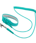 ESD Anti Static Wrist Strap 5ft PU Adjustable Antistatic Bracelet Set Wired Grounding Band For Computer Electronics Repair Green