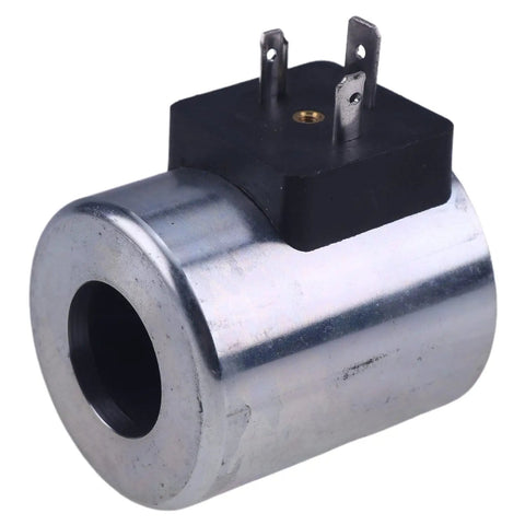 Premium Solenoid Valve Coil S1 024000 24VDC Direct Fit Replacement For Parker 028000 012000 Industrial Heavy Duty Hydraulic System Component Built Dang Tough